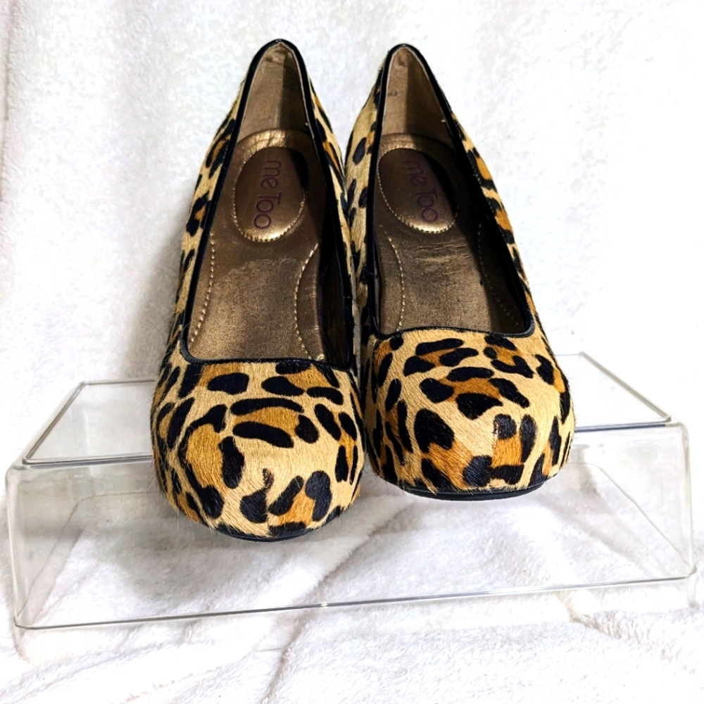 Me Too Leopard Platform Pumps | Size 8 - Picture 2 of 11